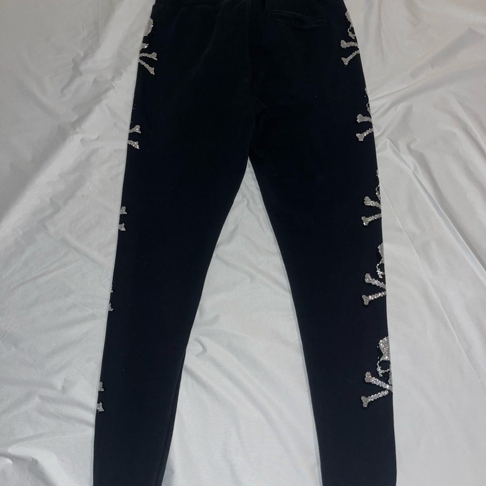 Philipp Plein Skull Strass Joggers Black (MJP0534 PJ0020N) - Picture 3 of 11